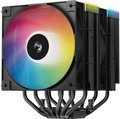 Obrázok pre výrobcu DEEPCOOL chladič AG620 BK ARGB V2 / 2x 120mm fan / 6x heatpipes / PWM / pro Intel i AMD / černý