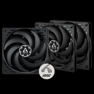 Obrázok pre výrobcu ARCTIC P12 Slim PWM PST – 120mm Pressure optimized case fan | Slim profile | PWM controlled speed wi