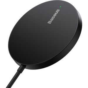 Obrázok pre výrobcu Baseus Bezdrátová nabíječka do sítě Simple Mini3 15W USB-C černá