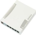 Obrázok pre výrobcu Mikrotik RouterBOARD 260GS 5-port Gigabit smart switch + 1x SFP (SwitchOS, plastic case + zdroj)