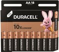 Obrázok pre výrobcu Duracell Basic alkalická baterie 18ks (AA)