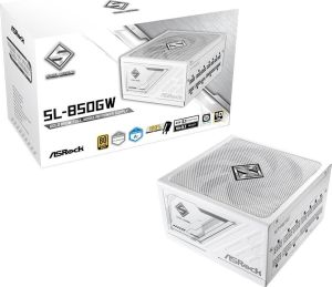 Obrázok pre výrobcu ASRock SL-850GW / 850W / 80PLUS Gold / ATX3.1 / modulární / 135mm fan / bílý / akt.