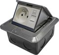 Obrázok pre výrobcu DATACOM Zásuvka PODLAHOVÁ (1xRJ45 Cat5e+230V)