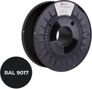 Obrázok pre výrobcu C-TECH tisková struna PREMIUM LINE ( filament ) , PA6, dopravní černá, RAL9017, 1,75mm, 1kg