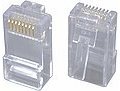 Obrázok pre výrobcu Konektor RJ45 CAT6 STP stíněný pro licnu,100ks