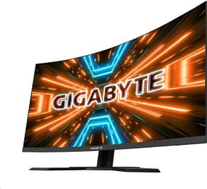 Obrázok pre výrobcu GIGABYTE LCD - 31.5" Gaming monitor G32QC A, 2560x1440 QHD, 350cd/m2, 1ms, 2xHDMI 2.0, 1xDP 1.2, 2xUSB 3.0, curve, VA