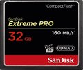 Obrázok pre výrobcu SanDisk Compact Flash Extreme Pro karta 32GB (až 160MB/s)