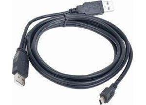 Obrázok pre výrobcu KABEL USB Mini 5-pin 0.9m Dual USB