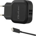 Obrázok pre výrobcu QOLTEC 50188 Qoltec AC adapter 17W 5V 3.4A 2xUSB+USB typC