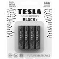 Obrázok pre výrobcu TESLA BLACK+ alkalická baterie AAA (LR03, mikrotužková, blister) 4 ks