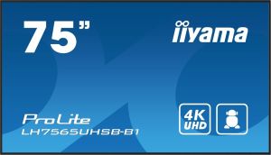 Obrázok pre výrobcu 75" iiyama LH7565UHSB-B1:IPS,4K UHD,Android,24/7