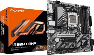 Obrázok pre výrobcu GIGABYTE MB Sc AM5 B850M D3HP, AMD B850, 4xDDR5, 2xDP, 1xHDMI, mATX