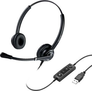 Obrázok pre výrobcu WELL Mairdi MRD-612D USB, náhlavka, dvouušní