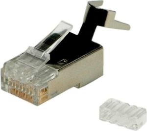 Obrázok pre výrobcu ROLINE STP konektor RJ45, cat.6, tienený 10ks/bal