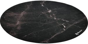 Obrázok pre výrobcu AROZZI Zona Floorpad Black Marble/ ochranná podložka na podlahu/ kulatá 121 cm průměr/ design černý mramor