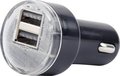 Obrázok pre výrobcu GEMBIRD EG-U2C2A-CAR-02 2-port USB car charger 2.1 A black