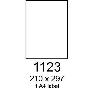Obrázok pre výrobcu etikety RAYFILM 210x297 univerzálne biele R01001123C