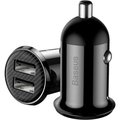 Obrázok pre výrobcu Baseus CCALLP-01 Grain Pro Nabíječka do Auta 2xUSB 4.8A Black