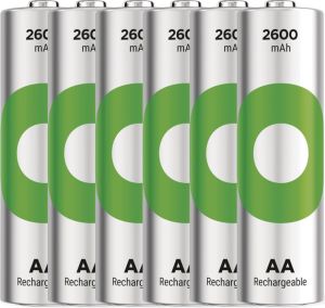 Obrázok pre výrobcu GP Nabíjecí bat. ReCyko 2600 AA (HR6) - 6ks