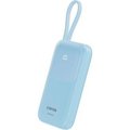 Obrázok pre výrobcu Canyon OnPower 101, Powerbank, 10000 mAh, displej, in: USB-C, out: USB-A, QC 3.0/USB-C, PD 22,5W, integ. káb..