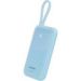 Obrázok pre výrobcu Canyon OnPower 101, Powerbank, 10000 mAh, displej, in: USB-C, out: USB-A, QC 3.0/USB-C, PD 22,5W, integ. káb..