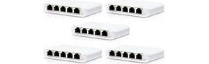 Obrázok pre výrobcu Ubiquiti UniFi Switch USW-Flex-Mini-5, 5-pack