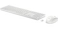 Obrázok pre výrobcu USB 650 Wireless Keyboard & Mouse SK/CZ White
