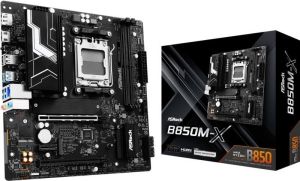Obrázok pre výrobcu ASRock B850M-X / AMD B850 / AM5 / 2x DDR5 DIMM / 2x M.2 / HDMI / DP / USB-C / mATX