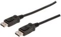 Obrázok pre výrobcu Digitus DisplayPort 1.1a připojovací kabel 2m, Měď, AWG28, 2x stíněný