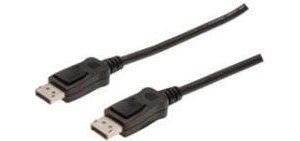 Obrázok pre výrobcu Digitus DisplayPort 1.1a připojovací kabel 2m, Měď, AWG28, 2x stíněný
