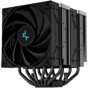 Obrázok pre výrobcu DEEPCOOL chladič AK620 Zero Dark / 2x120mm fan / 6x heatpipes / pro Intel i AMD/ komplet černý