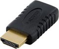 Obrázok pre výrobcu 4World Adaptér HDMI [M] > mini HDMI typ C [F], čierny