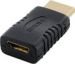 Obrázok pre výrobcu 4World Adaptér HDMI [M] > mini HDMI typ C [F], čierny
