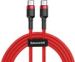 Obrázok pre výrobcu Baseus Cafule Series nabíjecí / datový kabel USB-C na USB-C PD2.0 60W Flash 2m, červená
