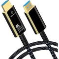 Obrázok pre výrobcu PremiumCord Ultra High Speed HDMI 2.1 optický fiber kabel 8K@60Hz,zlacené 15m