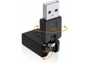Obrázok pre výrobcu Delock rotation adapter USB 2.0-A male > female