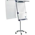 Obrázok pre výrobcu Mobilní flipchart Nobo s povrchem Nano Clean™ s výsuvným ramenem