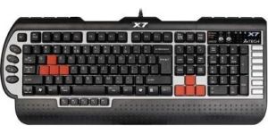 Obrázok pre výrobcu A4tech G800V, vodeodolná profesionálna hráčska klávesnica, USB