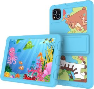Obrázok pre výrobcu iGET SMART W8 Kids Blue - 8" IPS/1280x800/Octa Core/4GB+64GB/ WiFi/BT/4000mAh/Android 14/pouzdro/modrá