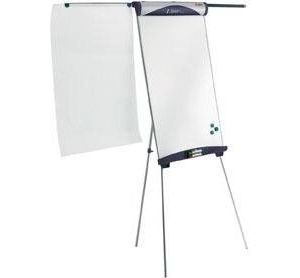 Obrázok pre výrobcu Flipchart Nobo s povrchem Nano Clean™ na trojnožce s výsuvným ramenem