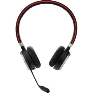 Obrázok pre výrobcu Jabra Evolve 65 SE /Stereo/BT/Bezdrát/MS/Černá-červená
