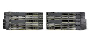 Obrázok pre výrobcu Cisco WS-C2960X-24PSQ-L, 24xGigE PoE 92W, 2x SFP