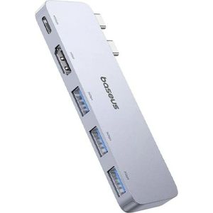 Obrázok pre výrobcu Baseus Dokovací stanice Ultra Joy 5v1 (USB-C PD, 3xUSB 3.0, HDMI) šedá