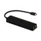 Obrázok pre výrobcu i-tec USB Slim HUB 3 porty s Gigabyte Ethernet/ na USB 3.1 Type C/ kompatibilní s Thunderbolt 3/ černý