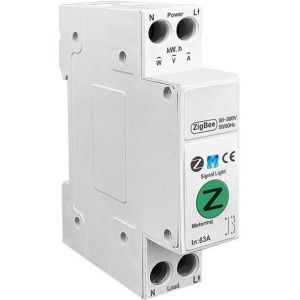 Obrázok pre výrobcu IMMAX NEO SMART elektronický jistič jednofázový 1-63A, měření spotřeby, Zigbee 3.0, TUYA