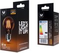 Obrázok pre výrobcu LED žárovka Forever E27 A60 4W COG gold teplá bílá (2200K)