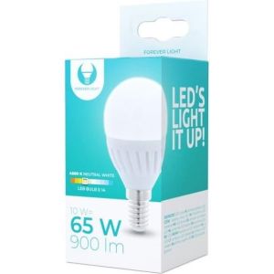 Obrázok pre výrobcu LED žárovka Forever E14 G45 10W neutrální bílá (4000K)