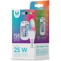 Obrázok pre výrobcu LED žárovka Forever E14 C37 RGB 5W s dálkovým ovládáním bílá
