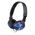 Obrázok pre výrobcu SONY sluchátka náhlavní MDRZX310L/ drátová/ 3,5mm jack/ citlivost 98 dB/mW/ modrá