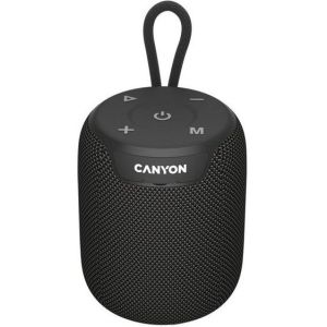Obrázok pre výrobcu Canyon OnMove 9. Bluetooth 5.3. reproduktor, USB-C nabíjanie, výdrž 7 hod, SD karta, IPX6, čierny